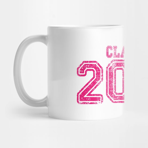 Varsity Pink Class of 2023 by Jitterfly